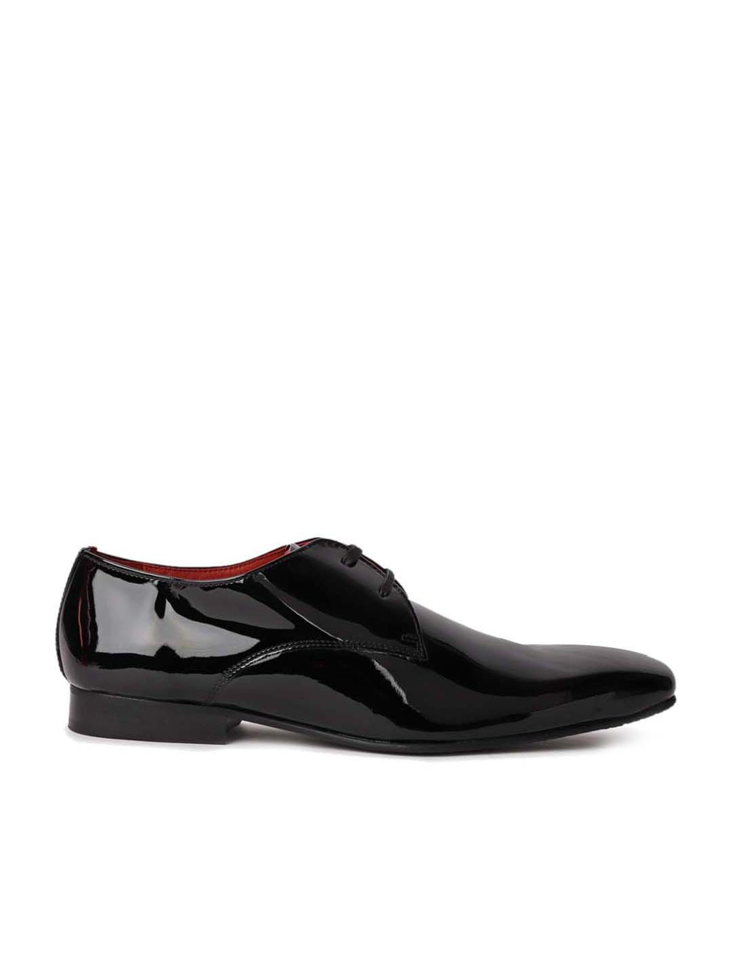 Gabicci Men's Dapper Black Derby Shoes