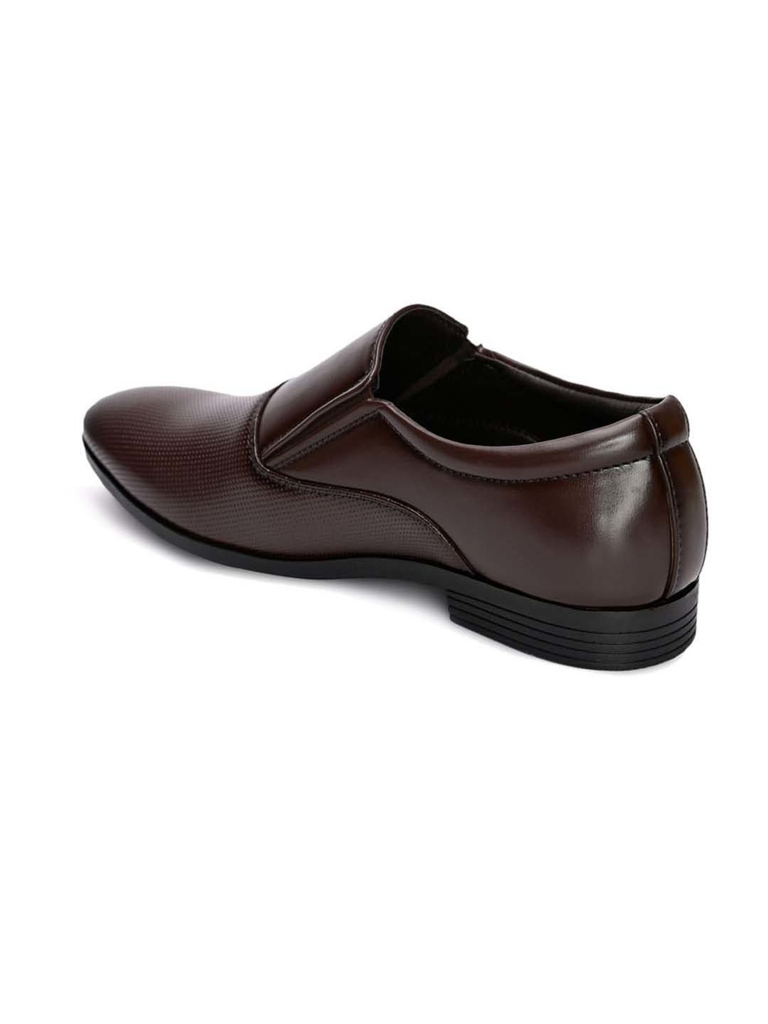 Giorgio Men's Brown Formal Slip-Ons