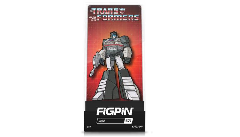 Jazz #671 | Transformers FiGPiN Action figure accessories