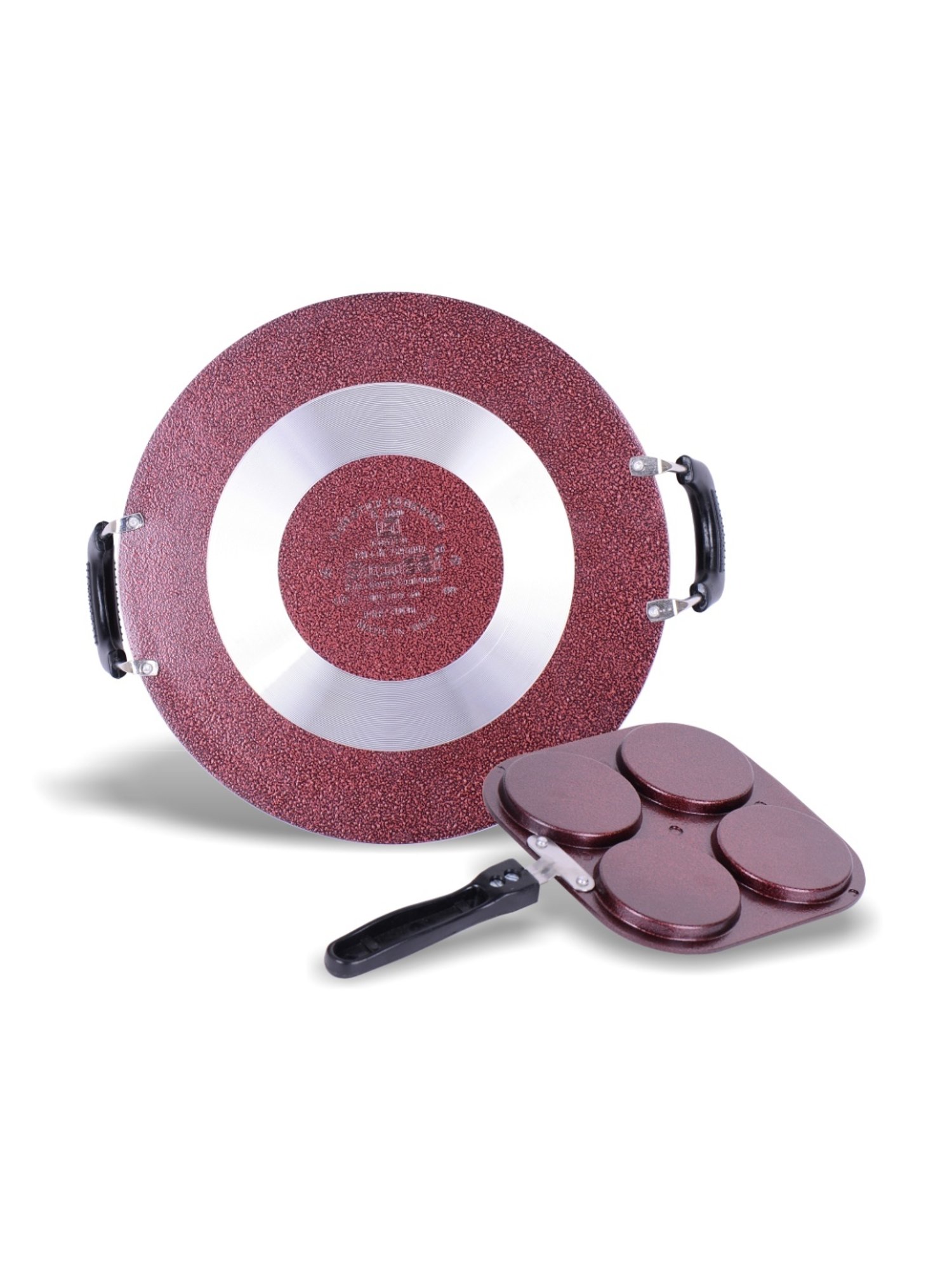 HAZEL Silver Induction Bottom Tope Stainless Steel Patila - 17.7 cm (2500 ml)