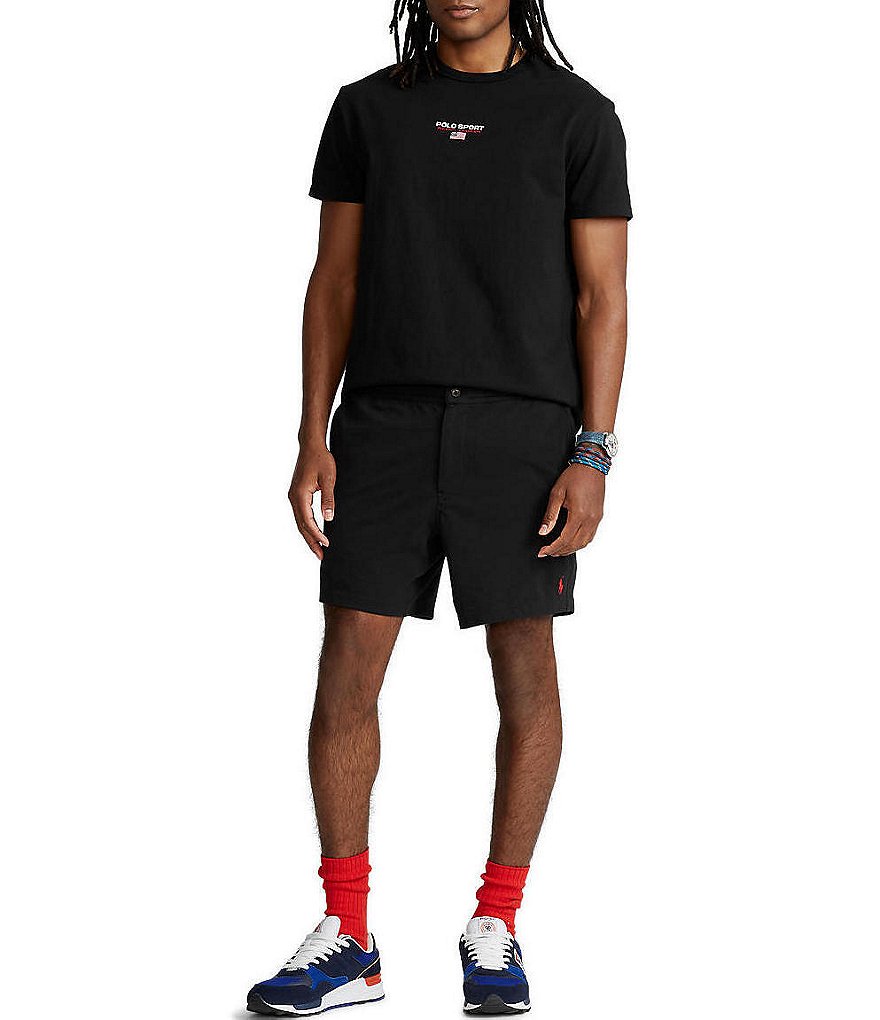 Redsand Elastic Waist Colorblock 20#double; Outseam Volley Shorts