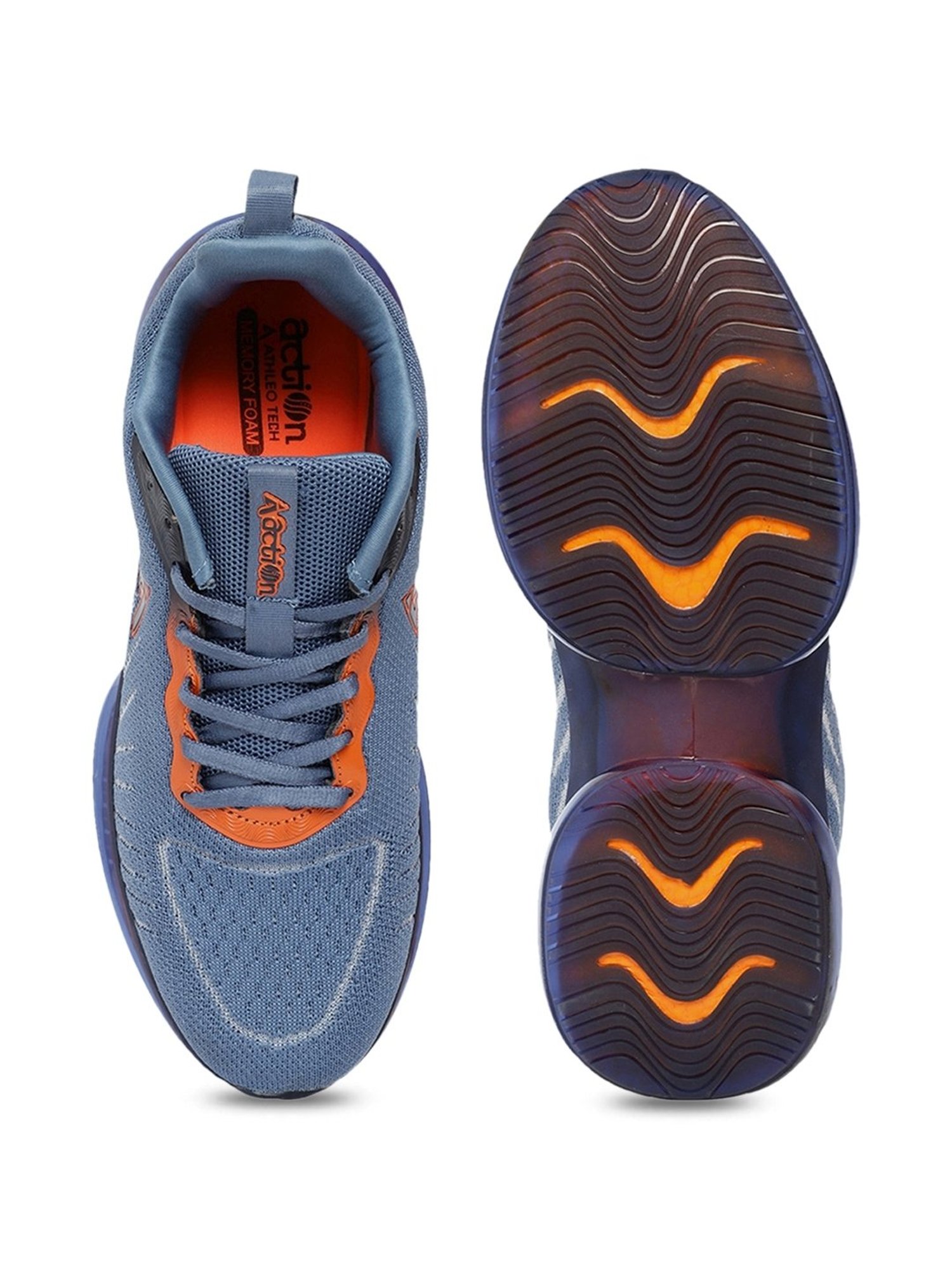 Action Men's Blue Running Shoes