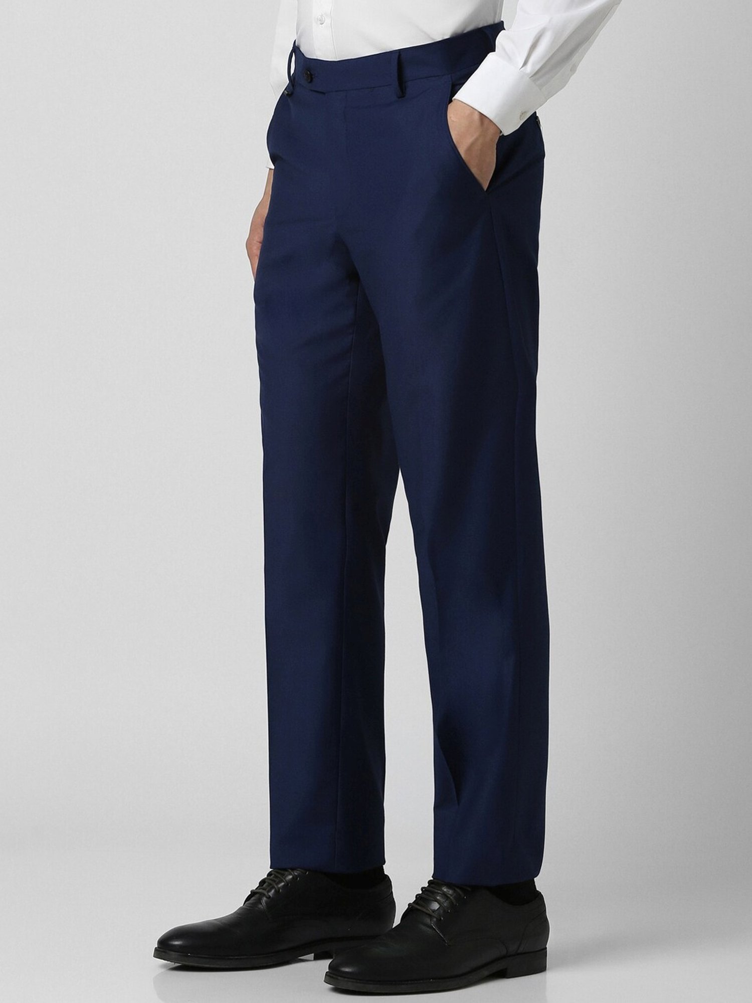 Van Heusen Navy Slim Fit Trousers