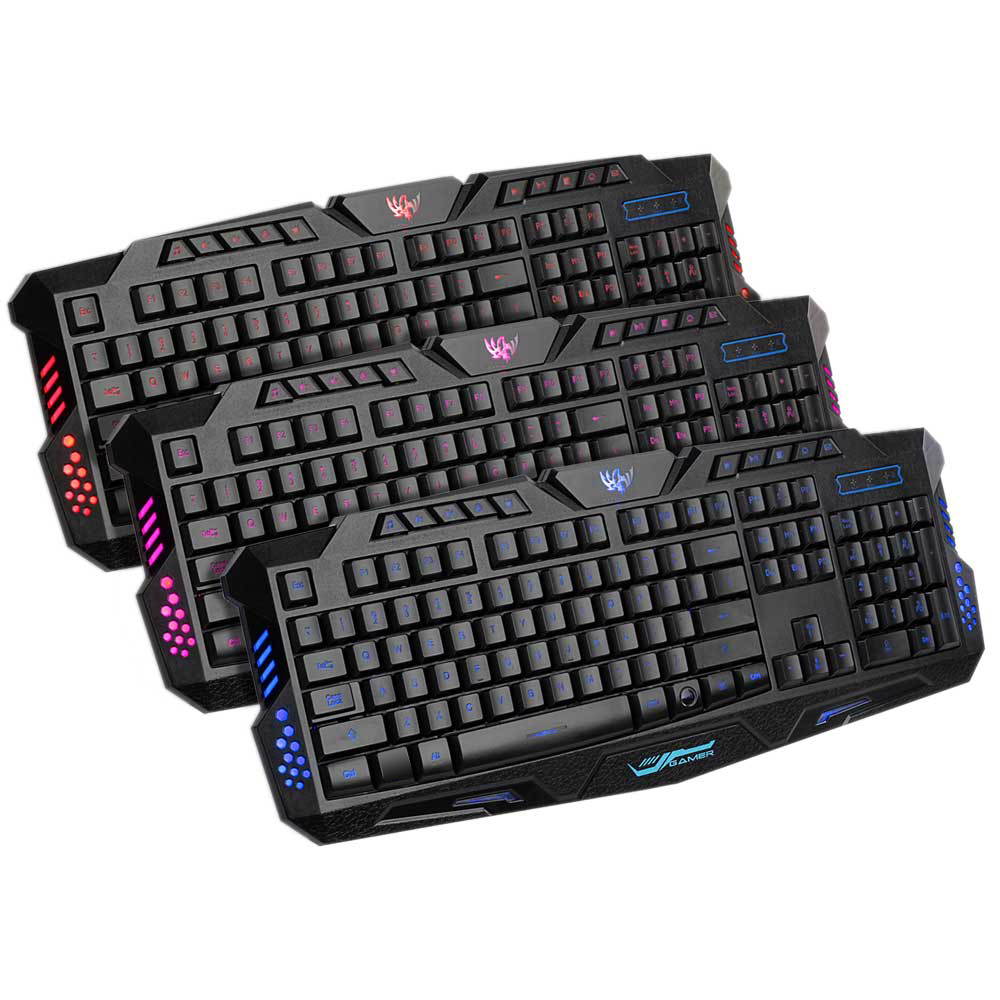 LED Backlit Wired USB Gaming Keyboard