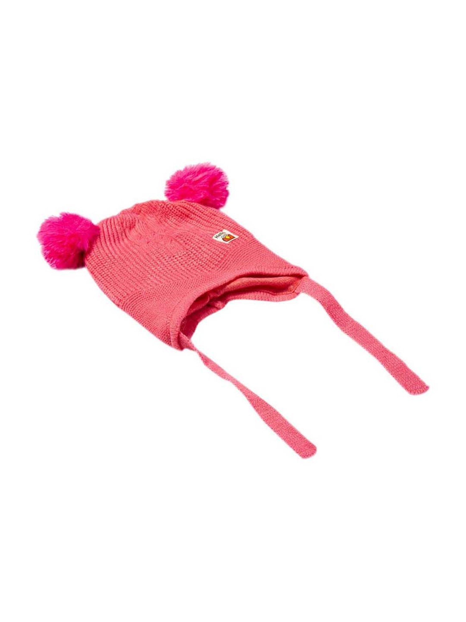 Baby Moo Kids Pink Woollen Cap