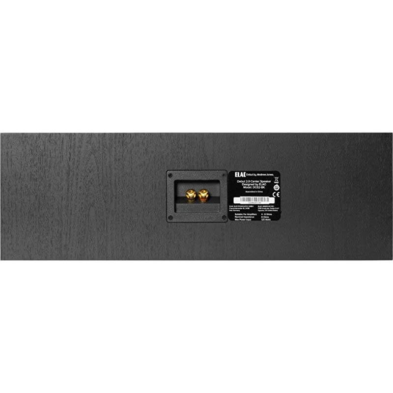 Debut 2.0 C6.2 Center Speaker, Black