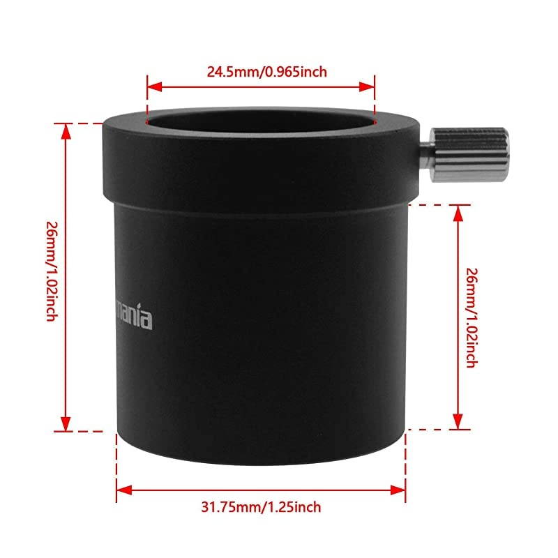 125 to 0965 Adapter Allow You use 0965 Accessories on 125 Telescope