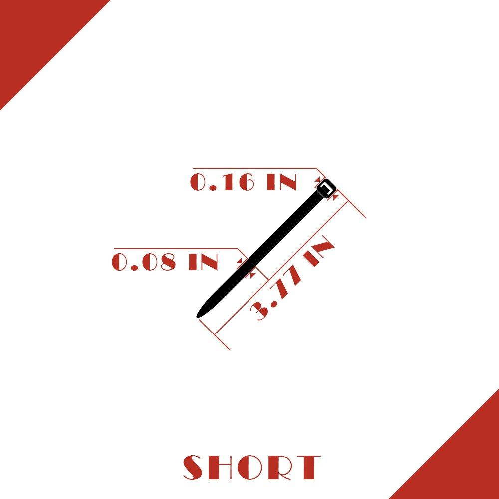 Black Cable Ties Zip Ties Selflocking Nylon Ties Cable Organizer Heavy Duty Multi-Purpose Ties 100 Percent Nylon Shop Supplies ties Nylon Office Cable pc Cable Wire Ties Adjustable Cable Tie 150 PCS