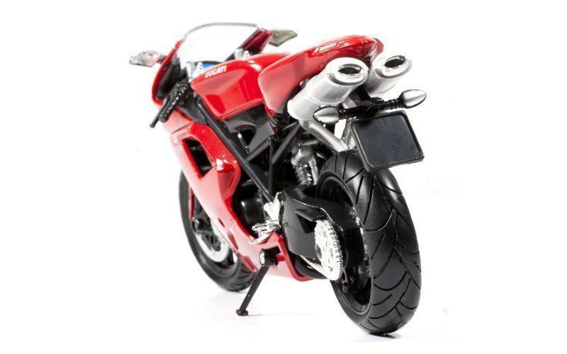 Ducati 1198 Red Motorcycle 1/12 Diecast Model by New Ray