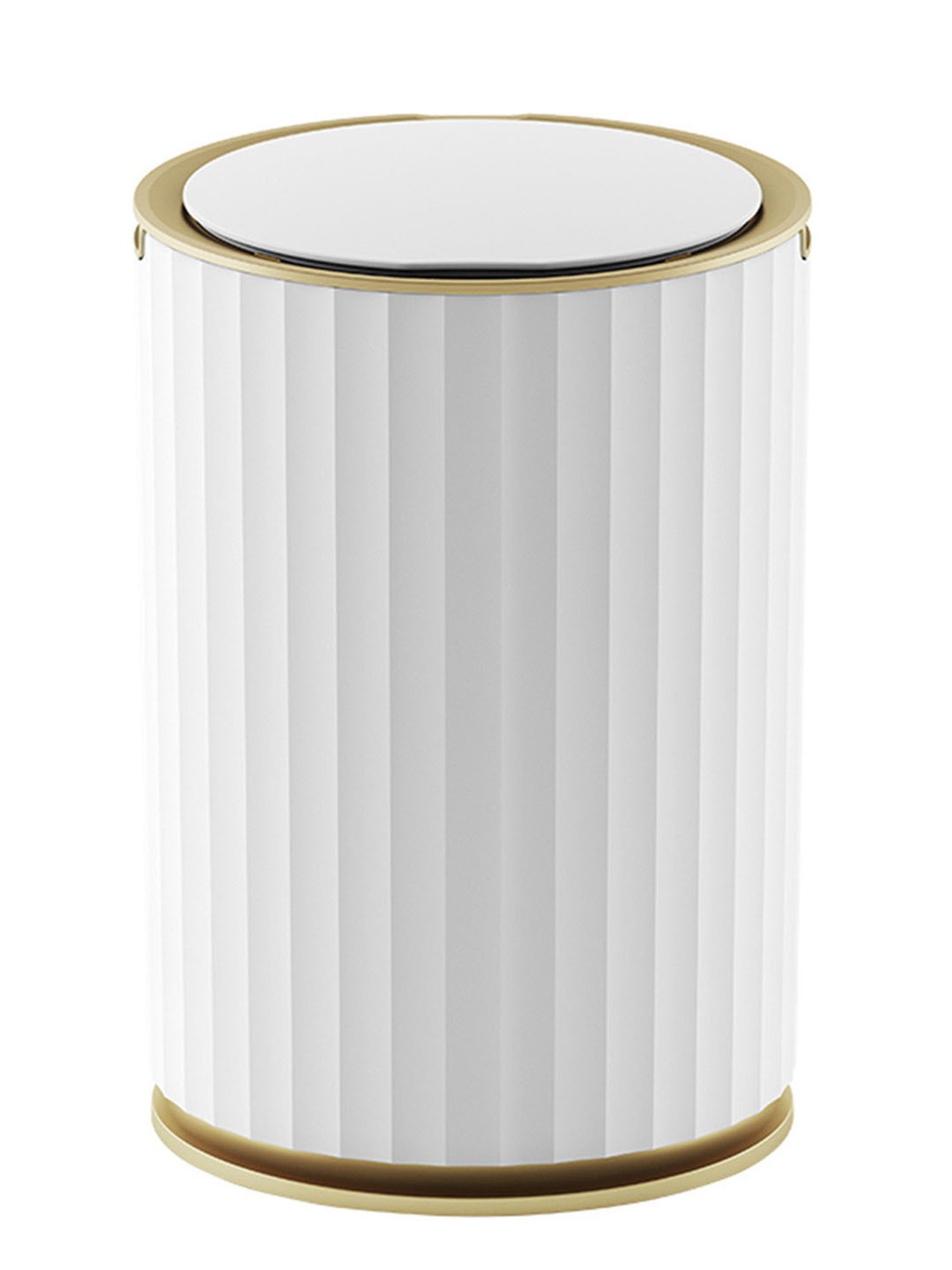 Freelance Gold Steel Set of 1 Dustbins