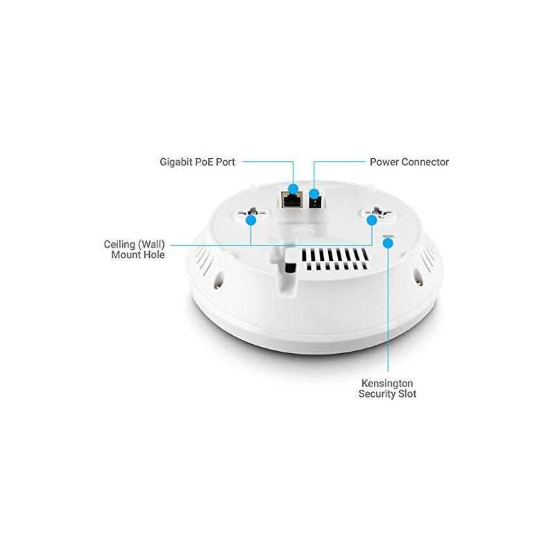 Technologies EAP1300 Wi-Fi 5 (802.11ac Wave 2) 2x2 Managed Indoor Wireless Access Point Features Quad-Core Processors, MU-MIMO, High Powered 23dBm, GigaE Port (Mounting Kit Included)