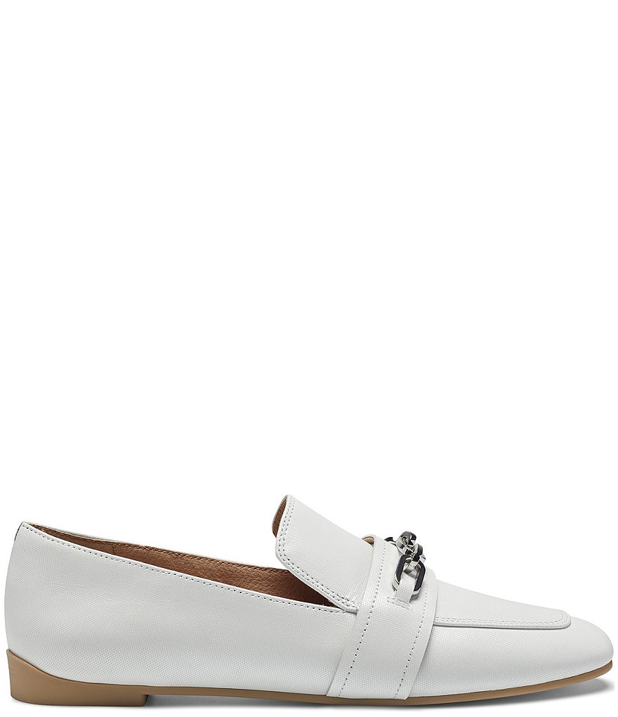 CC Corso Como Karri Leather Chain Link Detail Loafers