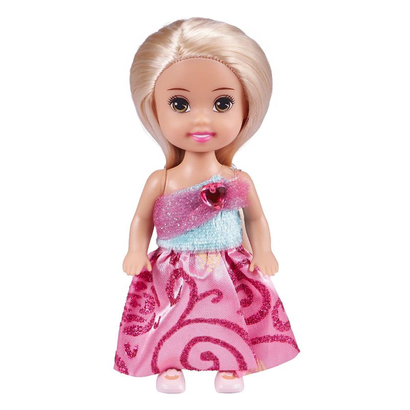 Zuru Glitzee Doll 4.5" Princess Fashion Doll