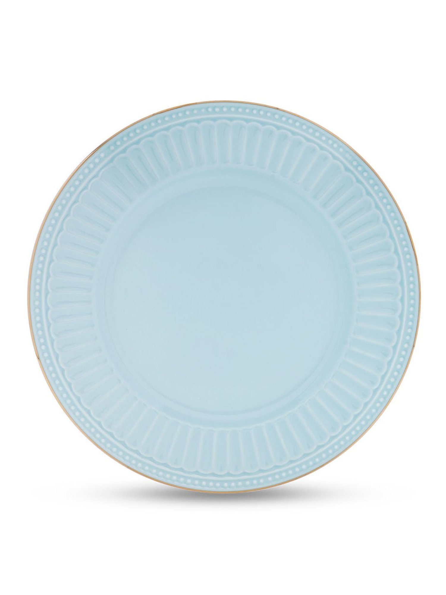 Pure Home and Living Blue Ceramic Dinner Plates