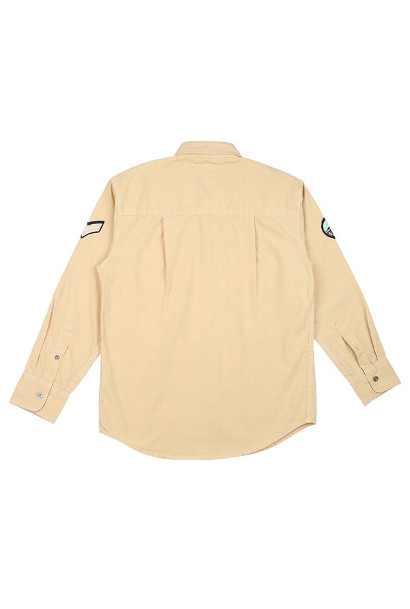 Palm Tree by Gini & Jony Kids Beige Solid Shirt