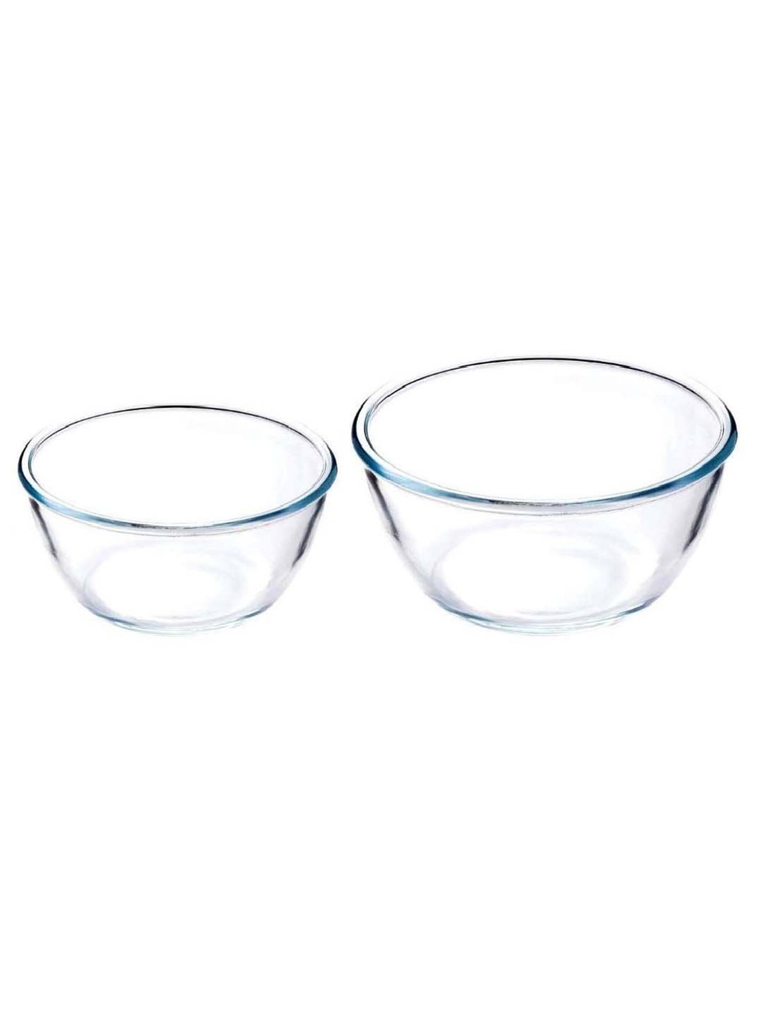 HAZEL Silver Stainless Steel Mixing Bowl - Set of 3 (2.1L)