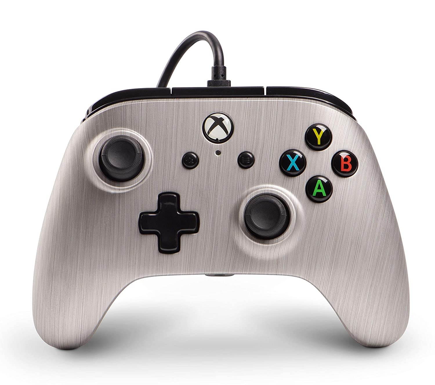 Enhanced Wired Controller for Xbox One - Brushed Aluminum