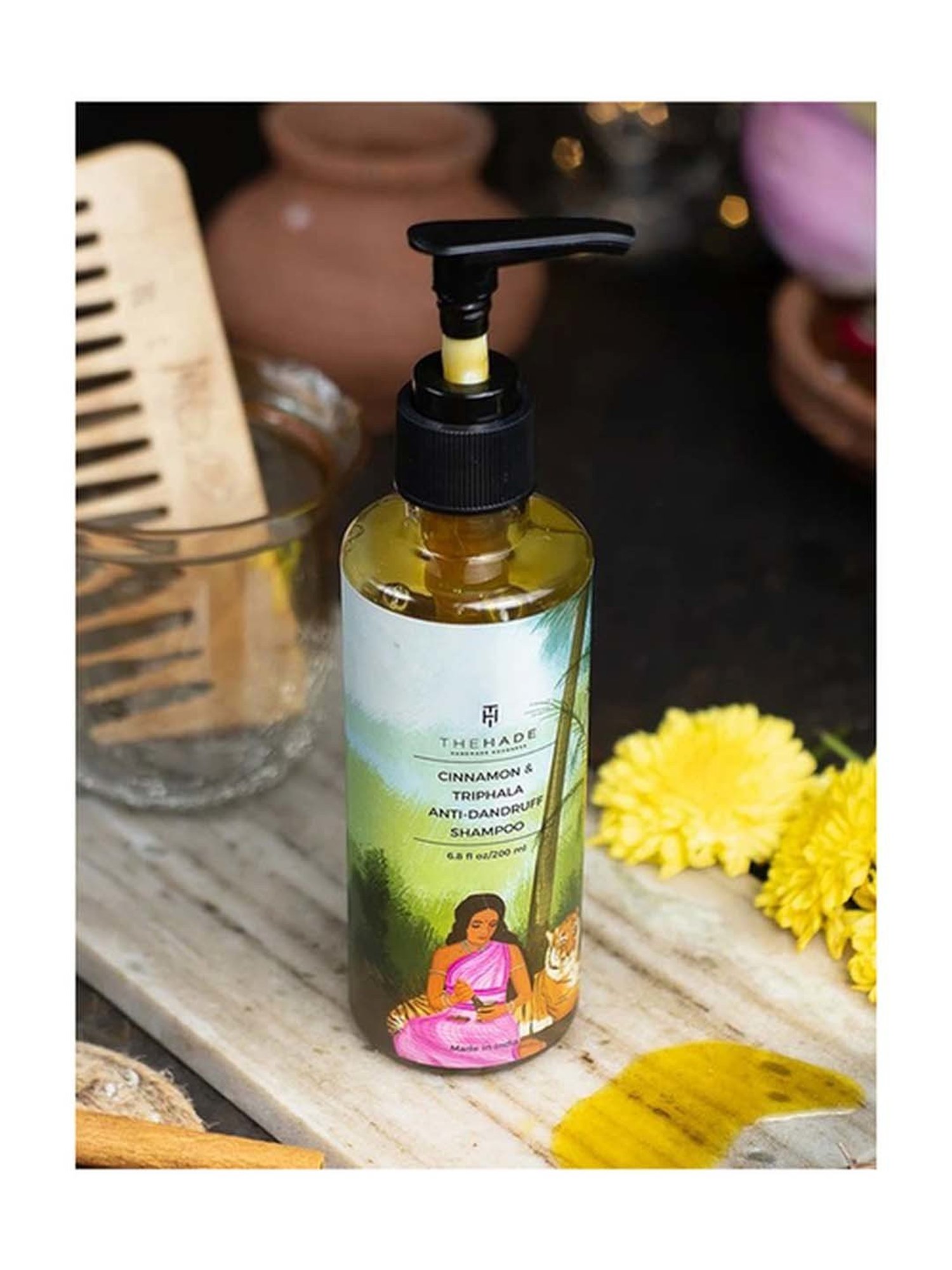 The Hade Cinnamon & Triphala Anti Dandruff Shampoo - 200 ml