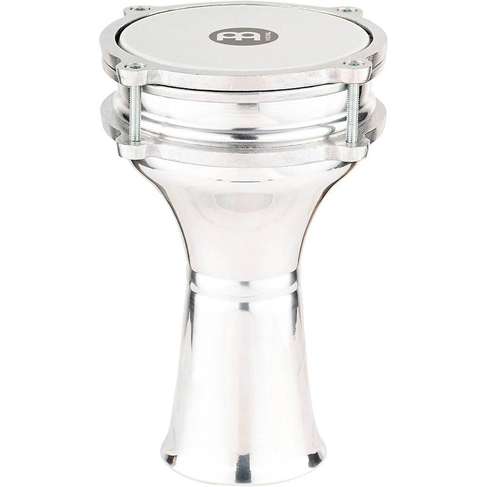 Meinl Percussion HE-100 Aluminum Darbuka, Synthetic Head