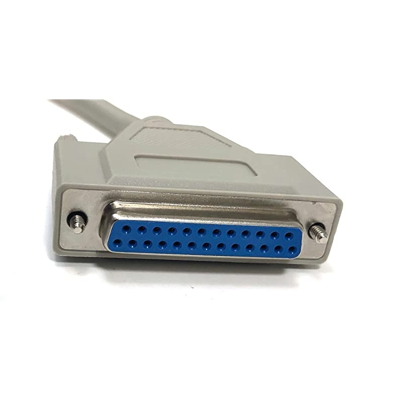 Connectors Inc 50 feet Serial Extension Cable Bi Directional 25C DB25MF M02255