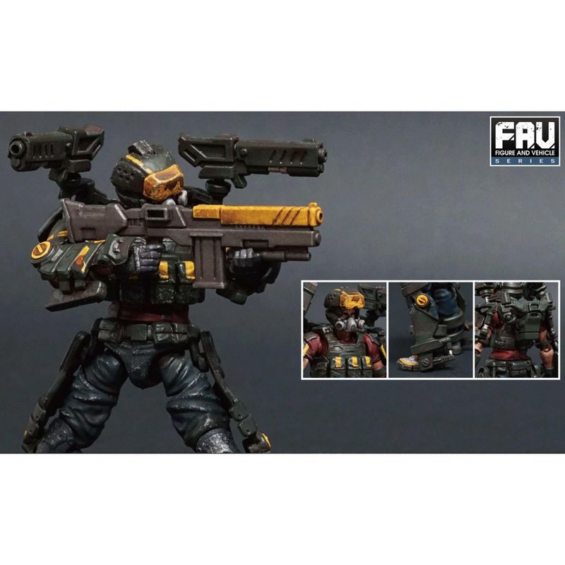 FAV-A23 Civet AEGIS Sentinel 1:18 Scale | Acid Rain Fav Action figures
