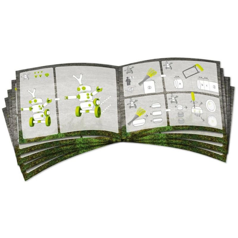 HABA Terra Kids Connectors Backyard Craft Kit Technology - 66 Piece Set