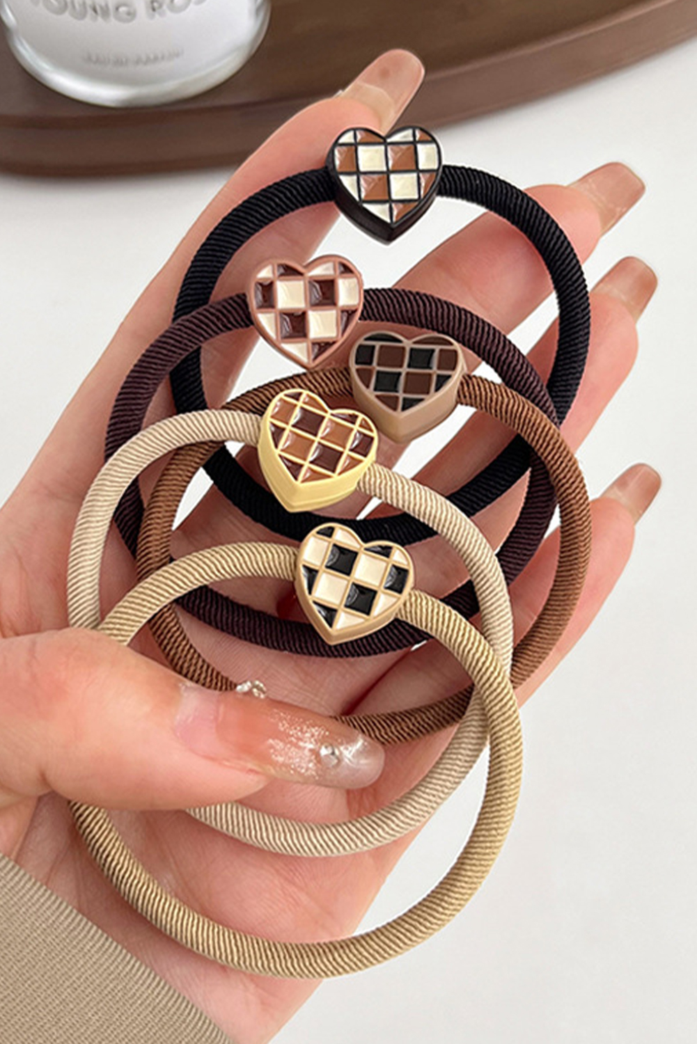 Rosy Flower Hair Claw Clip