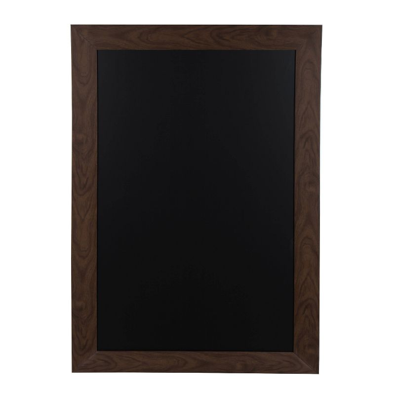 27" x 33" Beatrice Monthly Calendar Rustic Brown - DesignOvation