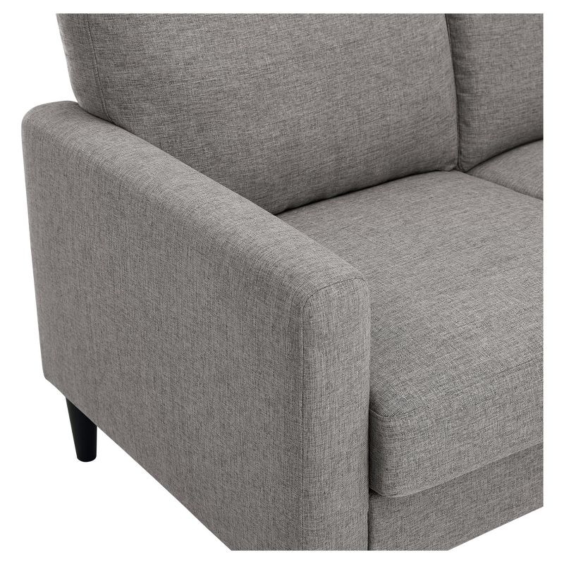 Verona Mid Century Loveseat Gray - Dorel Living