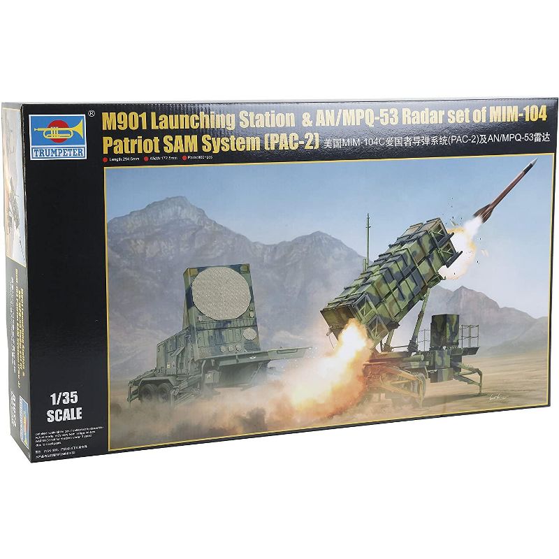 Trumpeter M901 Launching Station Patriot SAM System 1/35 Scale Model Kit