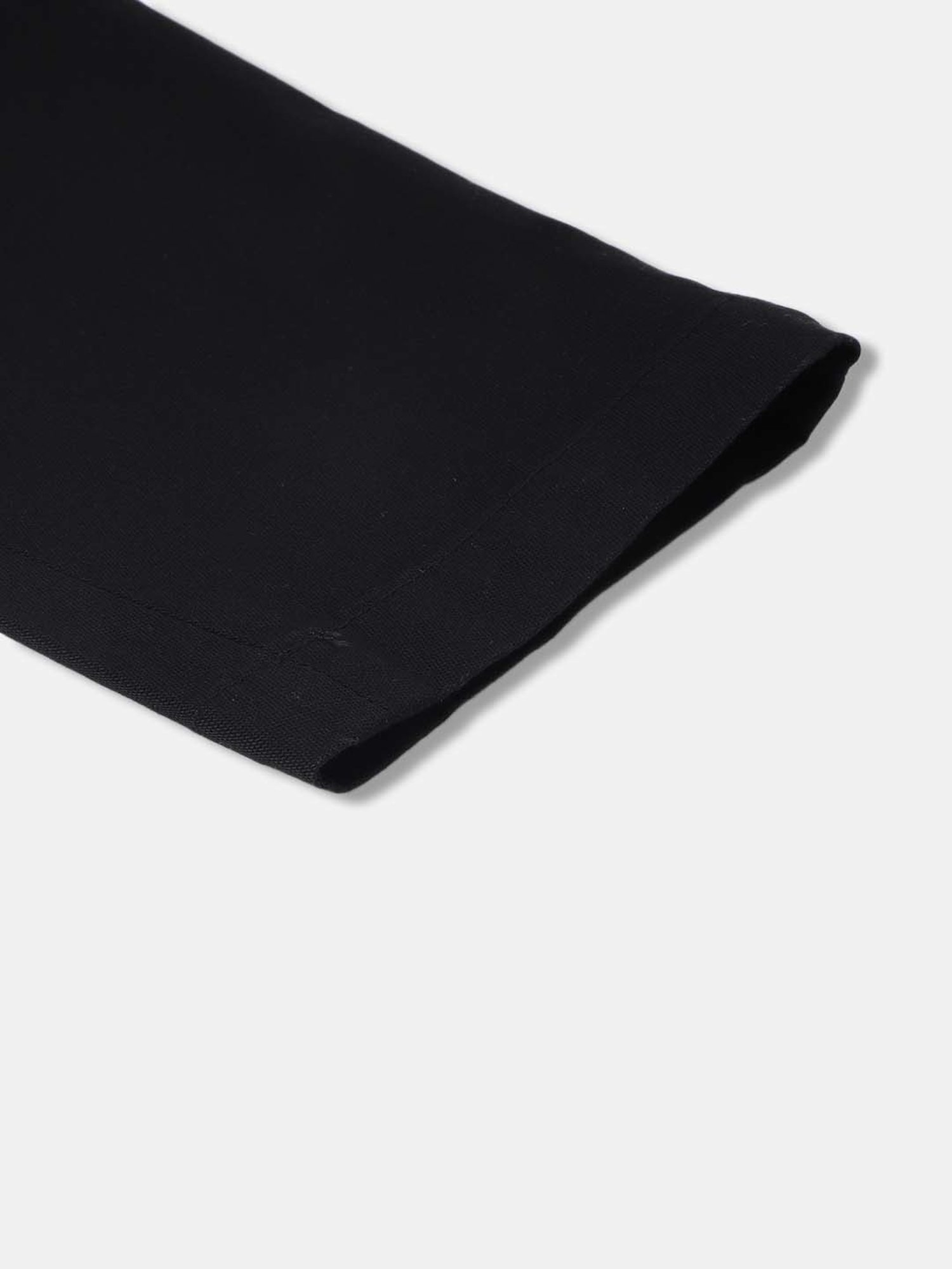 Antony Morato Boys Black Cotton Slim Fit Trousers