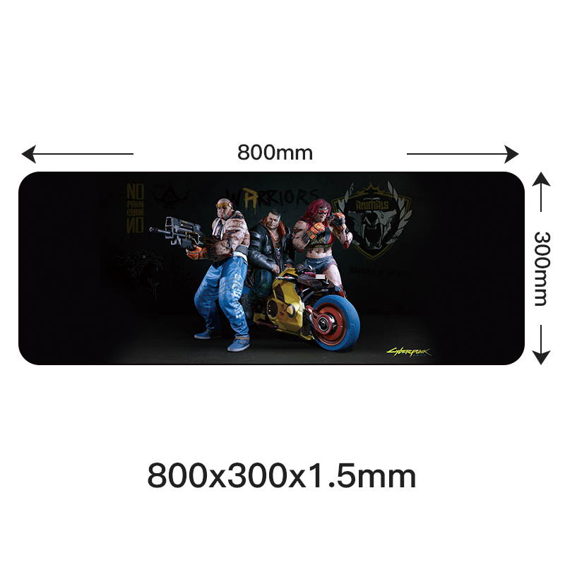 HISPETECH Large Gaming Mouse Pad for Cyberpunk 2077 Judy Alvarez V Samurai XL Computer Mousepad Custom
Speed Desk Mat For Laptop