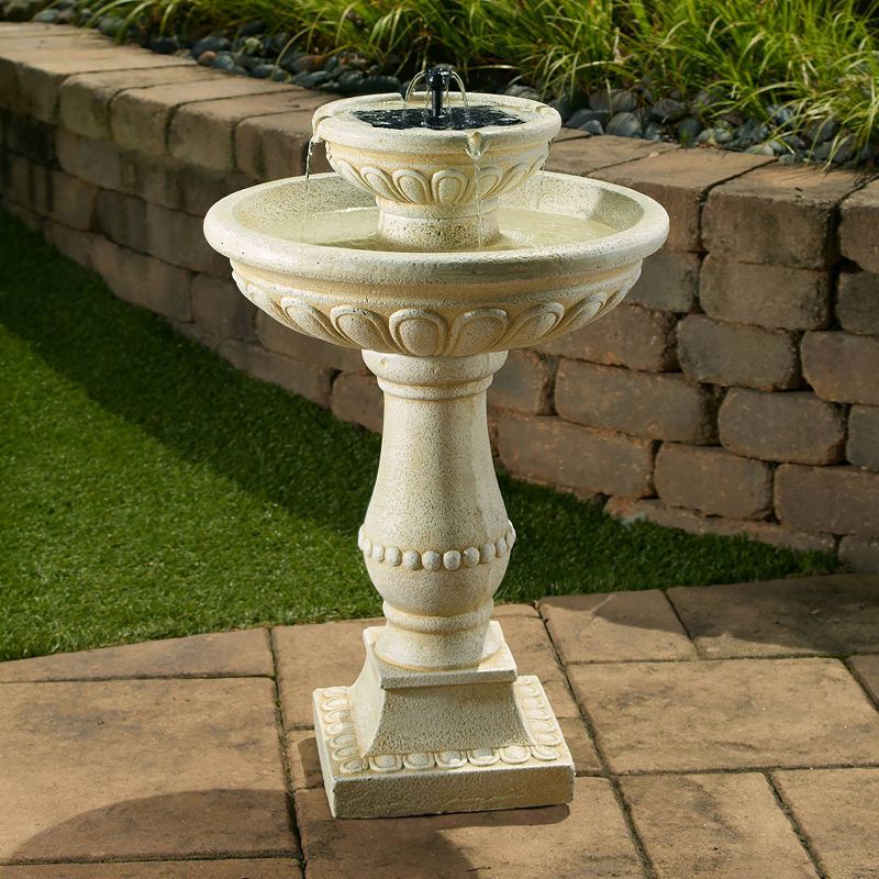 Palermo Solar On Demand 2 Tier Fountain - Smart Solar