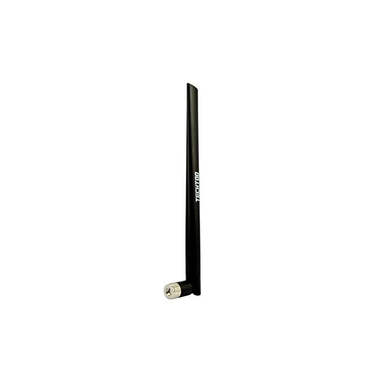 WiFi Antenna Dual Band 7dBi 2.4GHz/5.8GHz with RP-SMA Connector for Wireless Network Router USB Adapter PCI Card IP Camera DJI Phantom Wireless Range Extender FPV UAV Drone (Black 1-Pack)