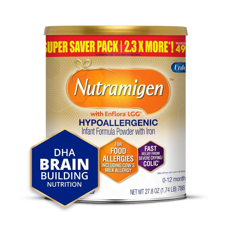 Enfamil Nutramigen with Enflora LGG Hypoallergenic Formula Powder - 27.8oz