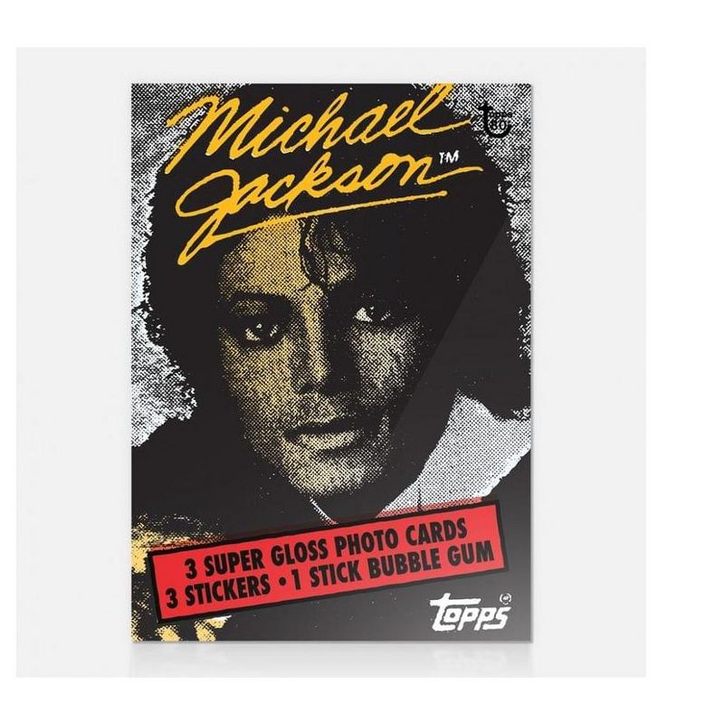 Topps Michael Jackson 1984 Topps 80th Anniversary Wrapper Art Card #19