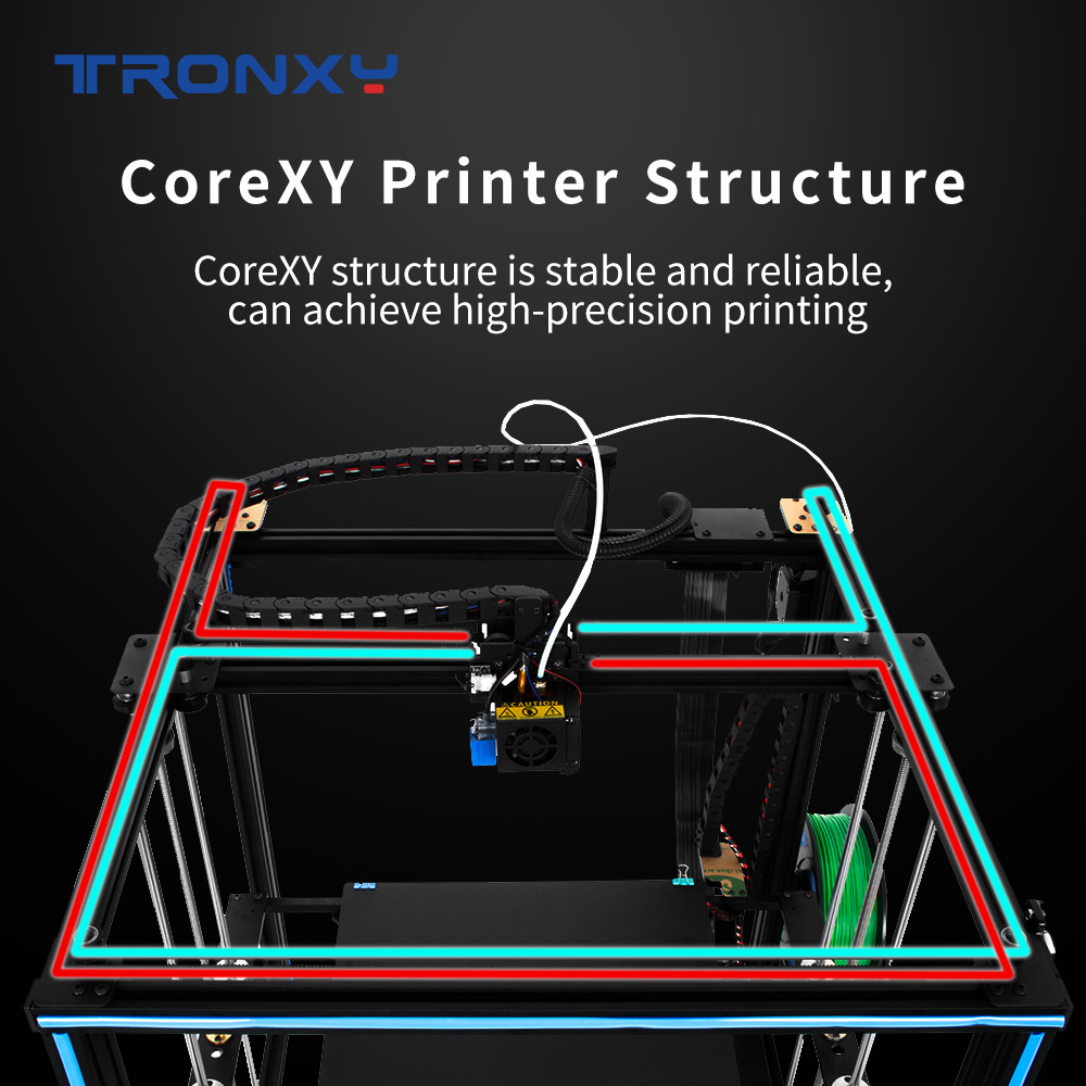 Tronxy X5SA-400 Large Size 400X400X400mm 3d Printer Cheapest Large Size Printer