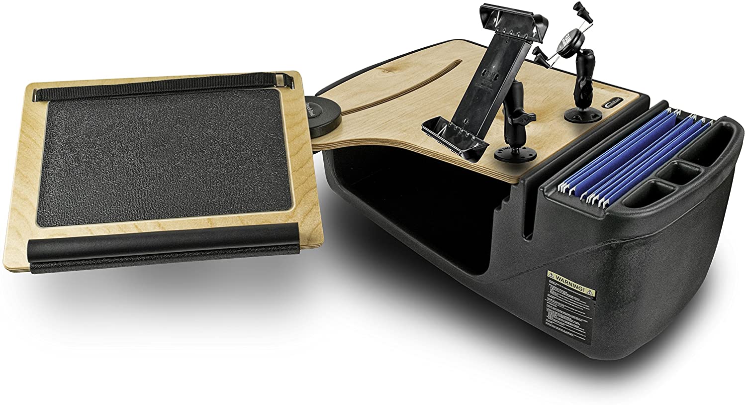 AutoExec AUE10269 Reach Front Seat Car Desk Birch Finish with Phone Mount and Tablet Mount
ReachDesk-03 FS Tablet Elite