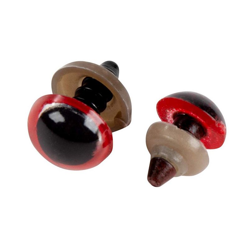 Genie Crafts 304-Pack Doll Safety Eyes with Storage Box and Washers for Craft, 6 Designs, 5 Sizes