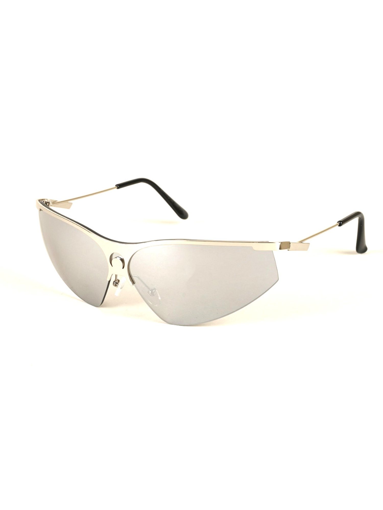 Voyage Grey Wraparound UV Protection Unisex Sunglasses