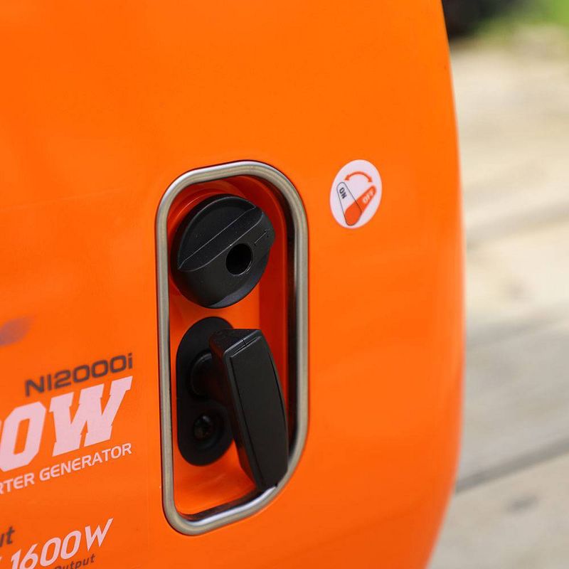 WEN PC1123 100ft 12-Gauge Heavy-Duty SJTW Outdoor 12/3 Extension Cord w/ 5-15R Light-Up Outlet