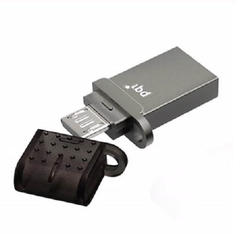 PQI CONNECT 201 32GB USB/Micro USB Flash Pen Drive Memory Stick Key Thumb OTG