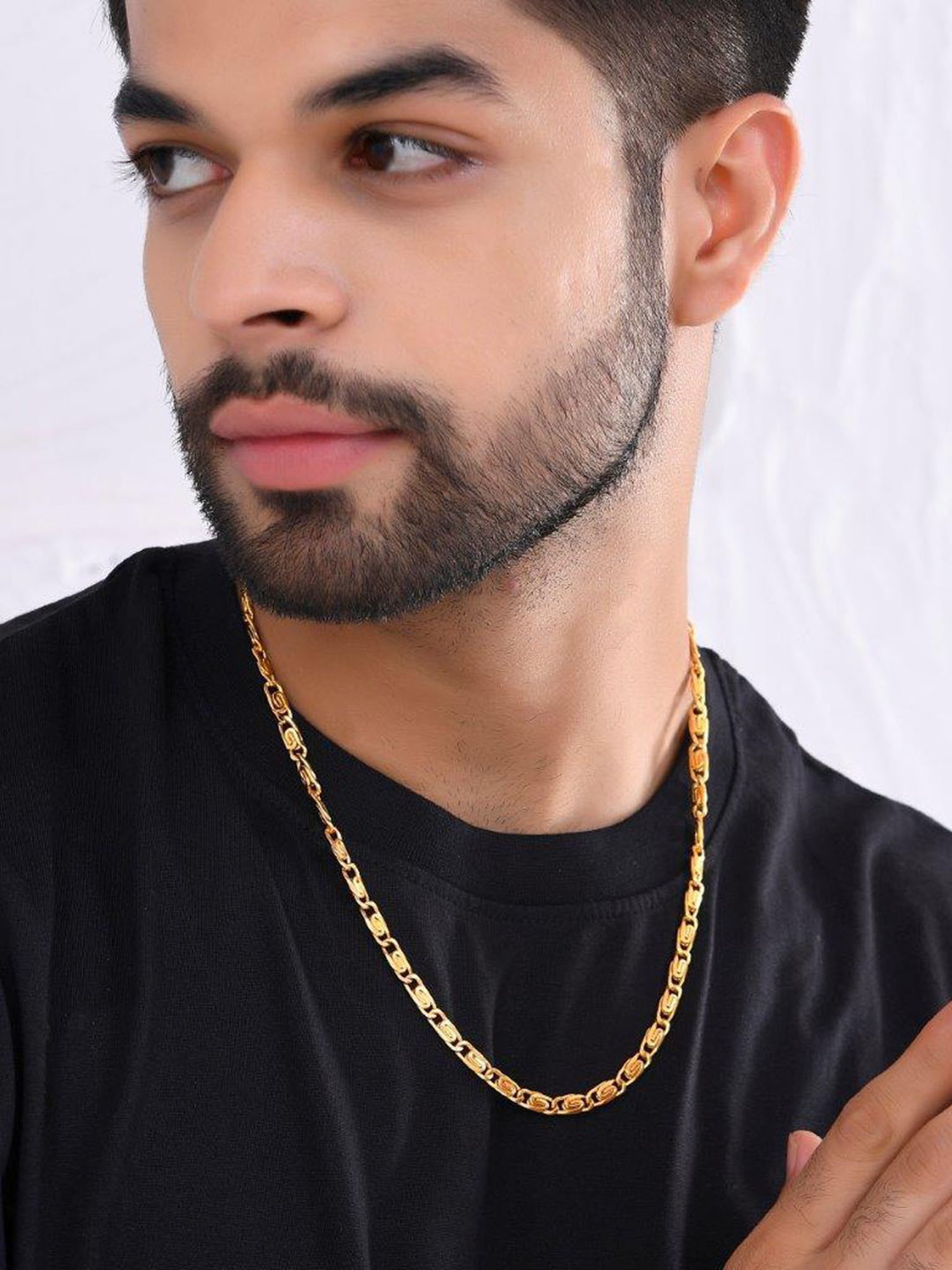 VOJ Gold-Plated Statement Chain for Men