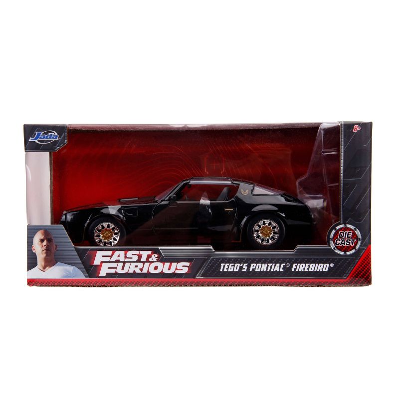 Jada Toys Fast & Furious Tego's Pontiac Firebird 1:24 Scale Die-Cast Vehicle - Black