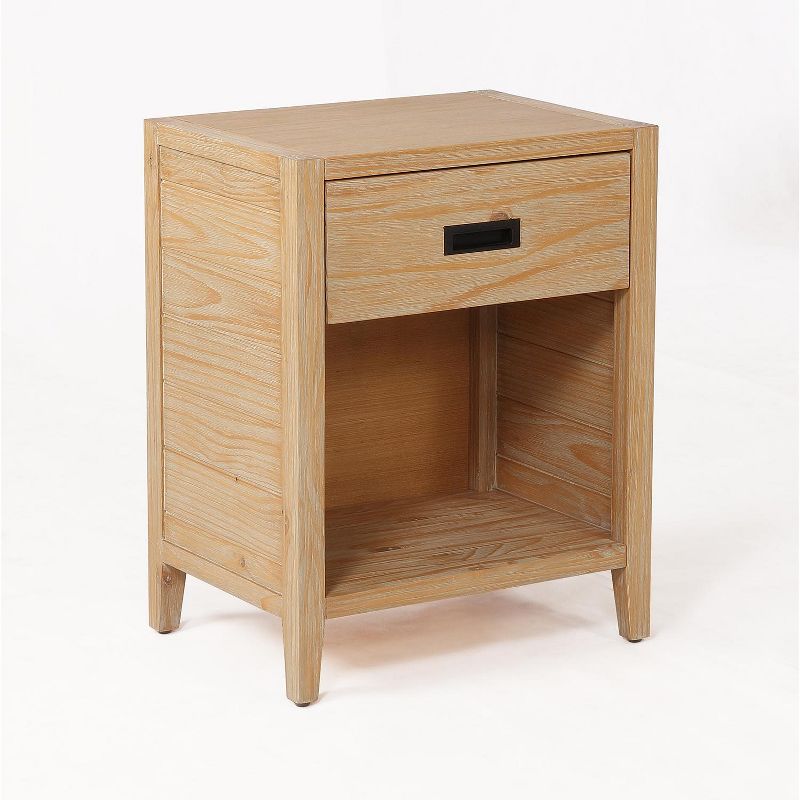 Glenwillow Home Alvesta Nightstand in Natural
