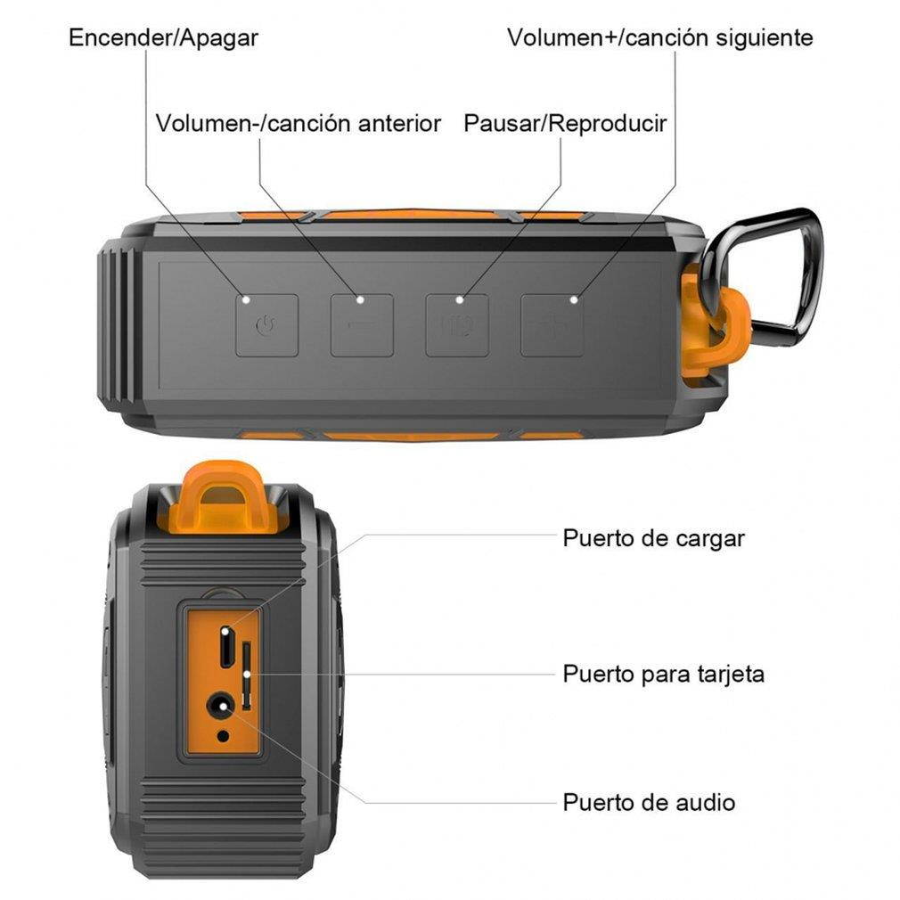 Enermax O'Marine EAS03-BS Black/Silver Waterproof Wireless Speaker