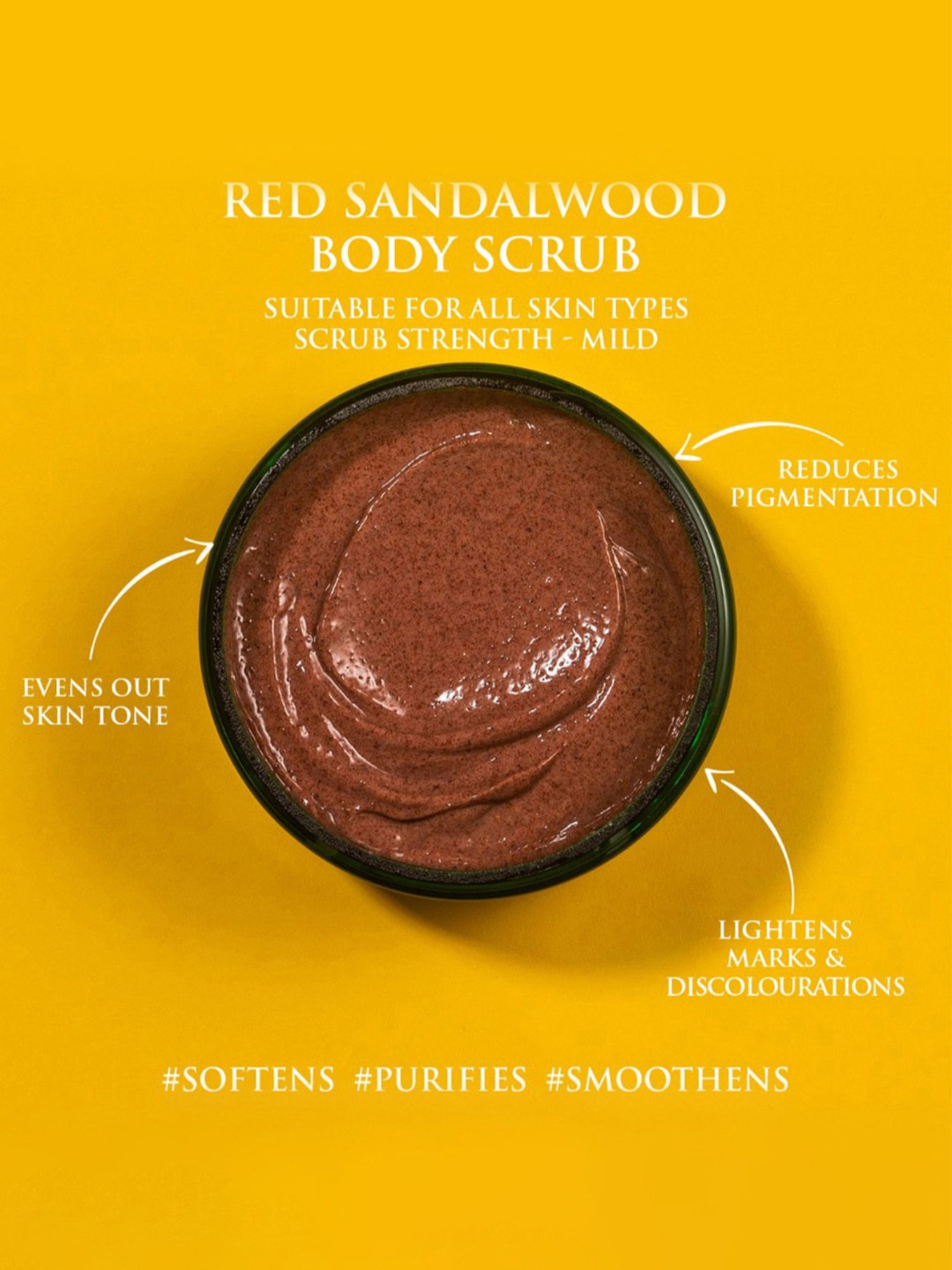 Spa Ceylon Red Sandalwood Body Scrub - 225 gm