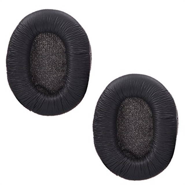 Cosmos &reg; 1 Pair Black Color Replacement Earpad Ear Pad Cushion for Sony MDR-7506 and MDR-V6 Headphones