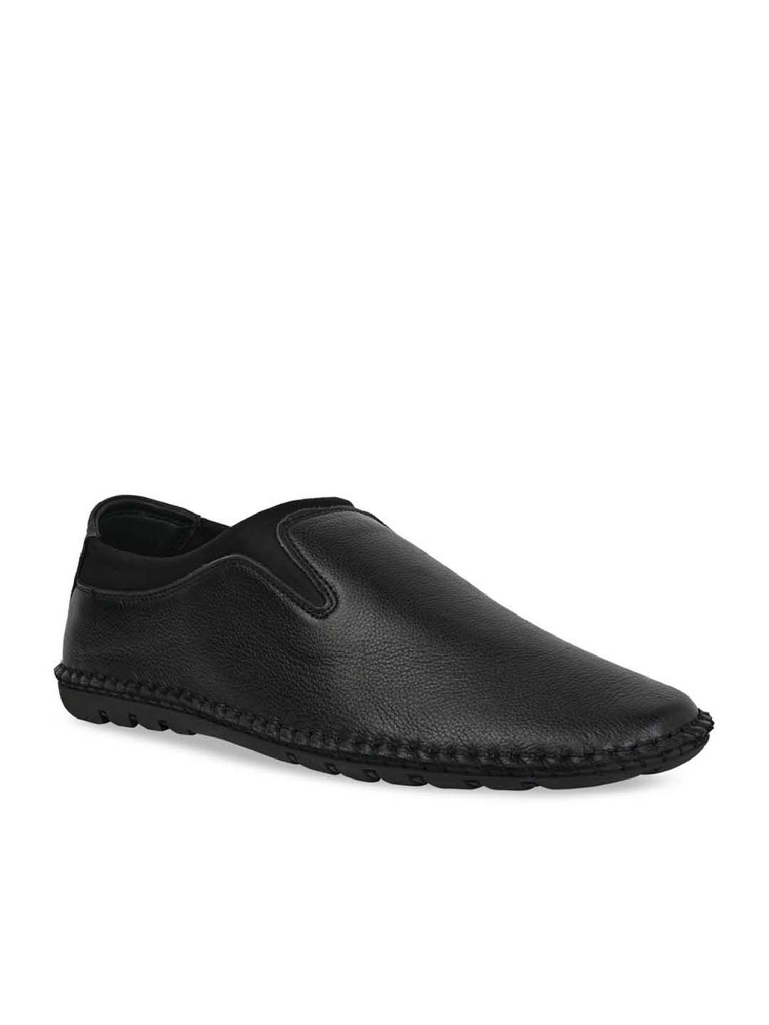 Regal Men's Black Casual Loafers