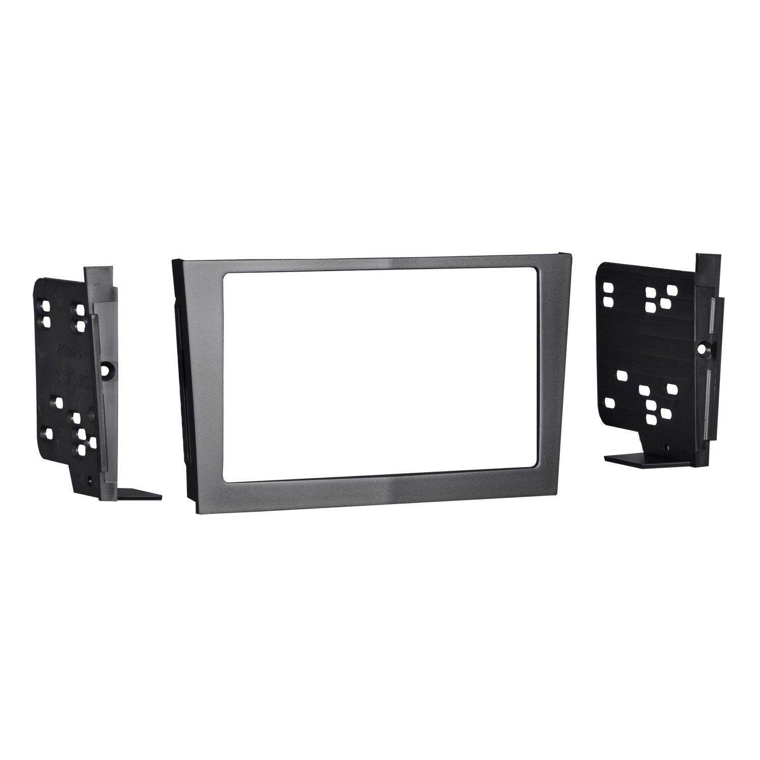 Metra 95-3107G (Gray) Double DIN Installation Dash Kit for 2008 Saturn Astra (Gray)
